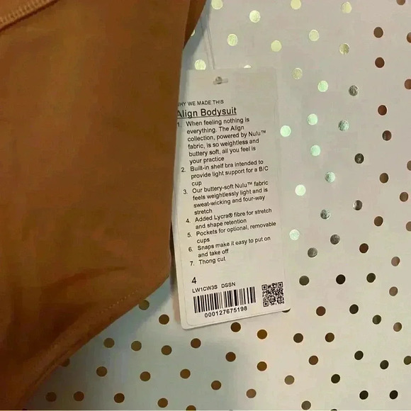 Lululemon Align Bodysuit NWT - Picture 3 of 6
